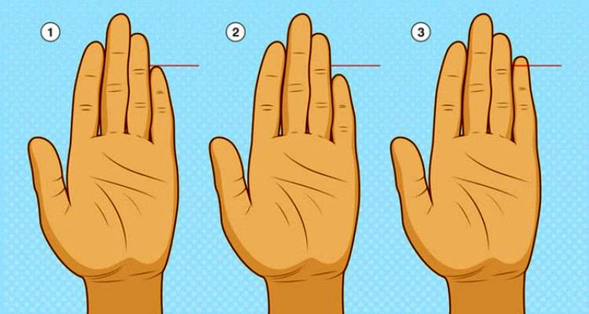 تست شخصیت؛ کدام انگشت شما بلندتر است؟