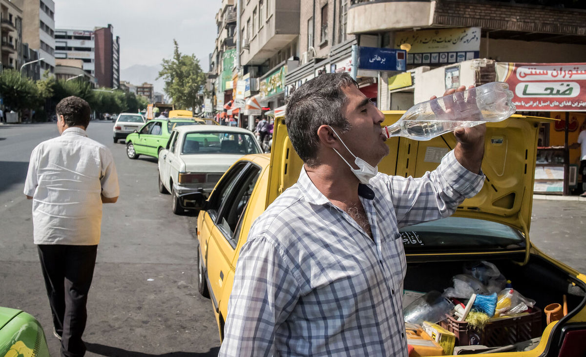 تجربه دمای ۴۰ درجه در تهران همراه با وزش باد شدید