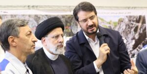 رئیس جمهور برای کلنگ زنی قطعه سوم  آزادراه تهران-شمال وارد مازندران شد