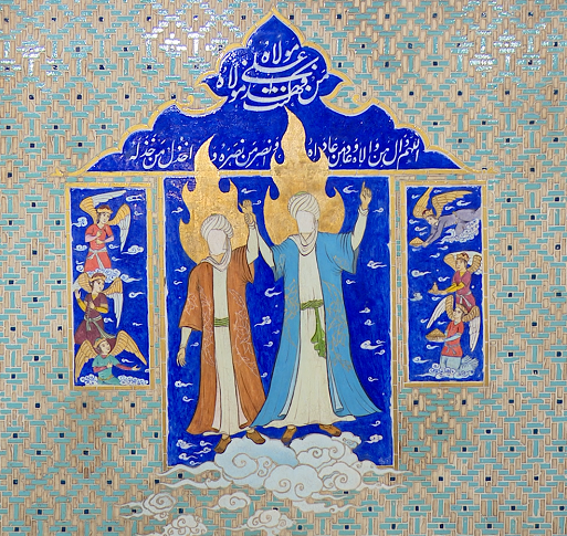 رونمایی از نگاره‌ی غدیر در اهواز