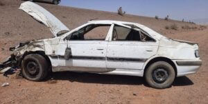 واژگونی خودروی سواری در محور زنجان به قزوین جان یک نفر را گرفت
