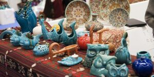 گشایش هفدهمین نمایشگاه صنایع‌دستی کشور در همدان