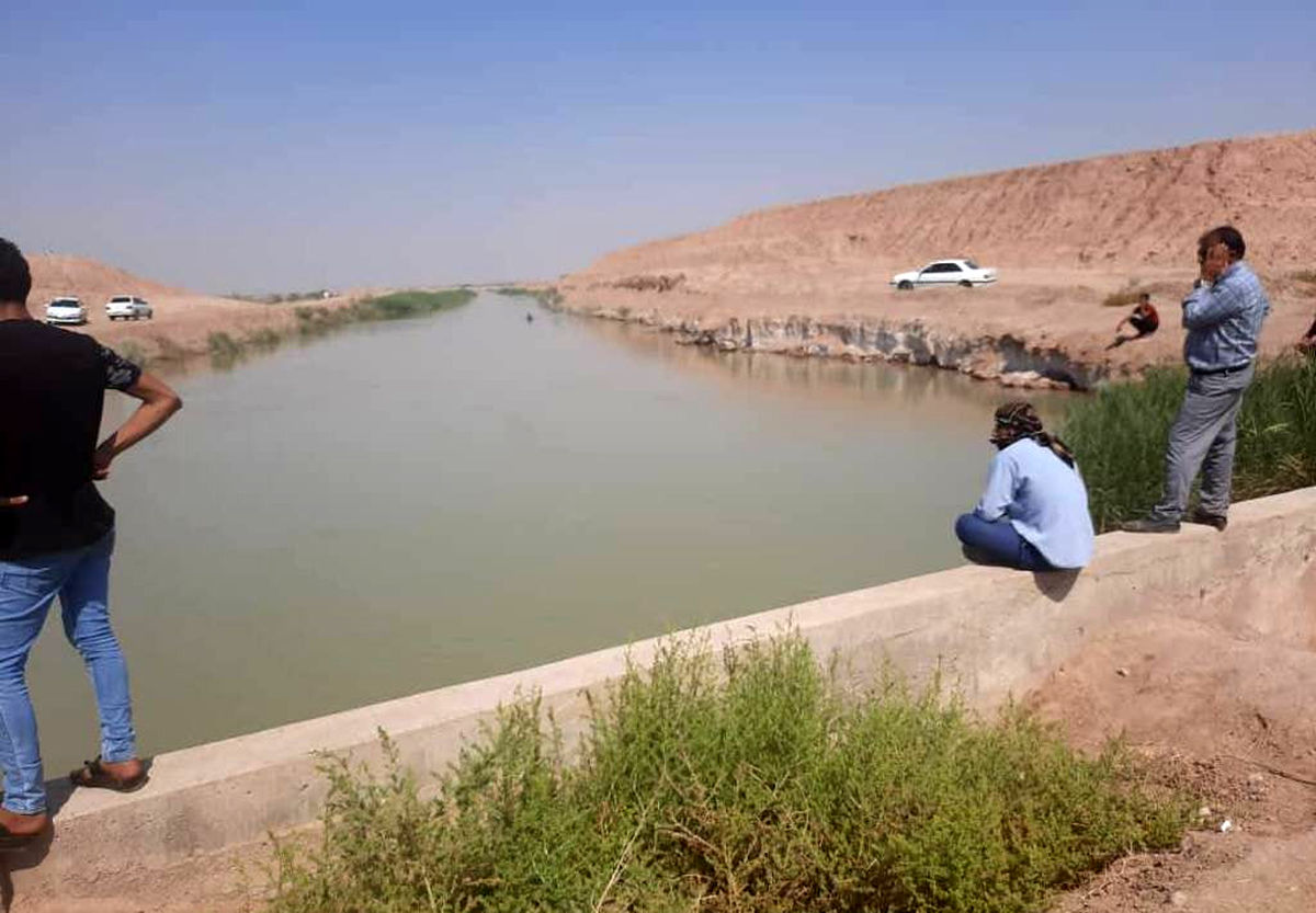 غرق شدن دو جوان خوزستانی در کانال آب نیشکر + عکس