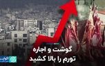 گوشت و اجاره، تورم را بالا کشید