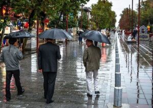 پیش‌بینی هواشناسی؛ در این مناطق بارش می‌بارد