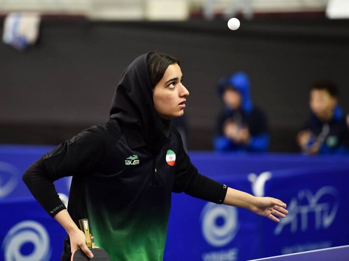 کسب ۴ مدال توسط دختران پینگ‌پنگ باز ایران در رقابت‌های جهانی