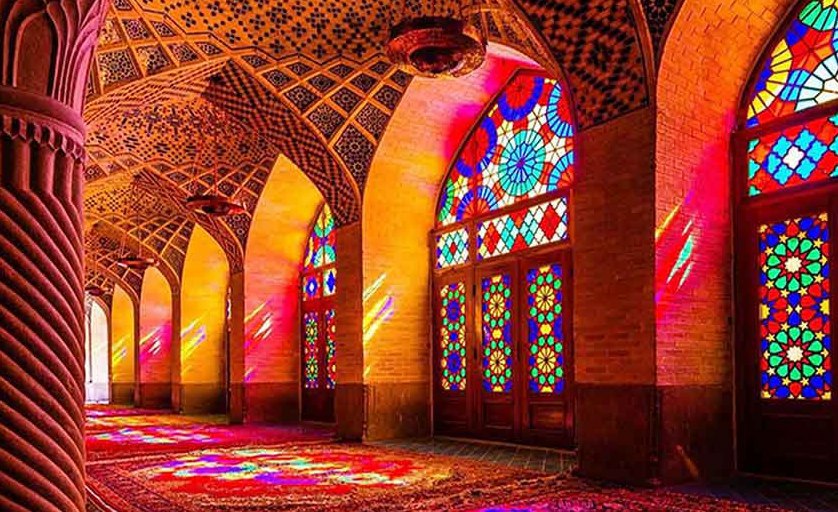 تجربه فضایی عرفانی در مسجد نصیرالملک