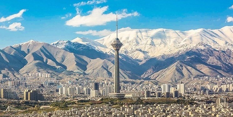 باران غبار تهران را شست