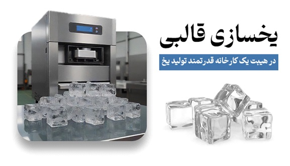 یخسازی قالبی در هیبت یک کارخانه قدرتمند تولید یخ