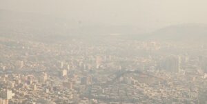 ۱۲ شهر استان تهران آلوده شد