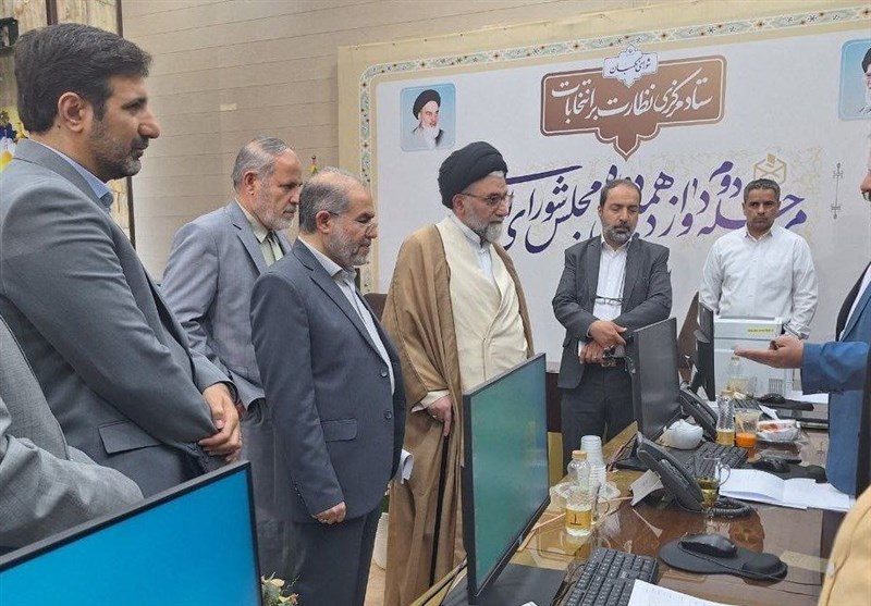بازدید وزیر اطلاعات از ستاد مرکزی نظارت بر انتخابات