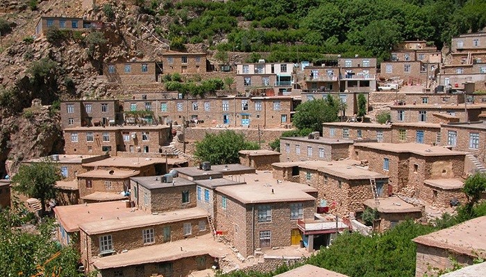 معماری روستای هجیج کرمانشاه