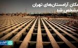 لوکیشن آرامستان‌های جدید تهران