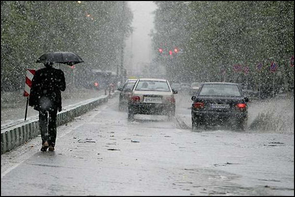 بارش باران و کاهش نسبی دما در نوار شمالی کشور