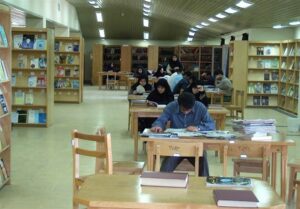 از ظرفیت خیران برای ساخت کتابخانه استفاده می‌شود