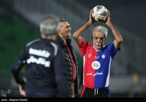تقابل پیشکسوتان سرخابی با منتخب سپاه؛ دیداری برای محرومان