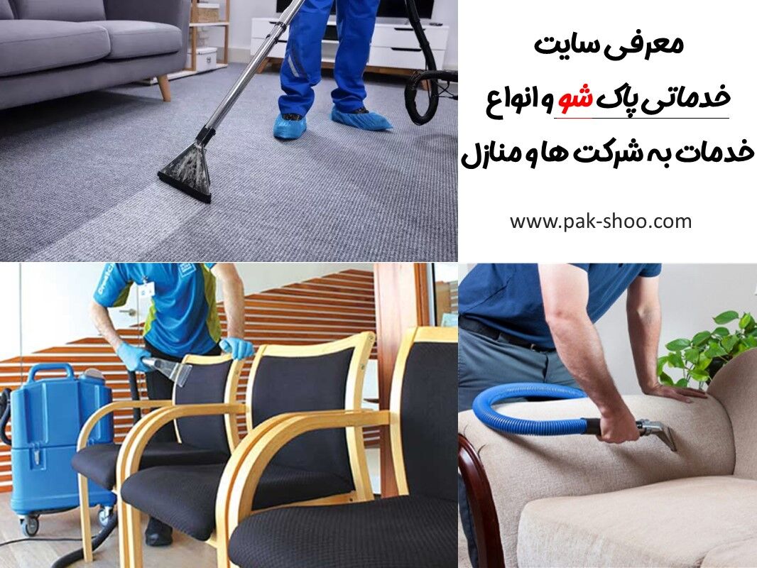 معرفی سایت خدماتی پاک شو ارائه دهنده خدمات برای شرکت‌ها و منازل