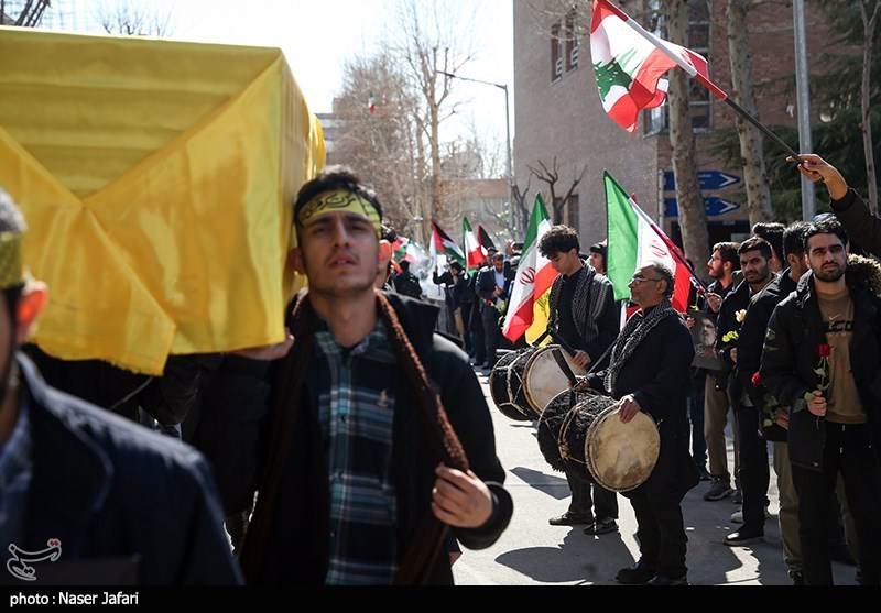 گرامیداشت شهید نصرالله در دانشگاه‌های تهران