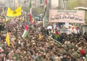 راهپیمایی روز قدس در تهران/ پیام ایران: محکومیت اسرائیل