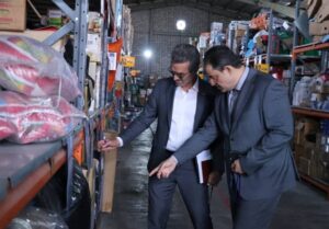 وضعیت انبارها و کالاهای رسوبی گیلان بررسی شد