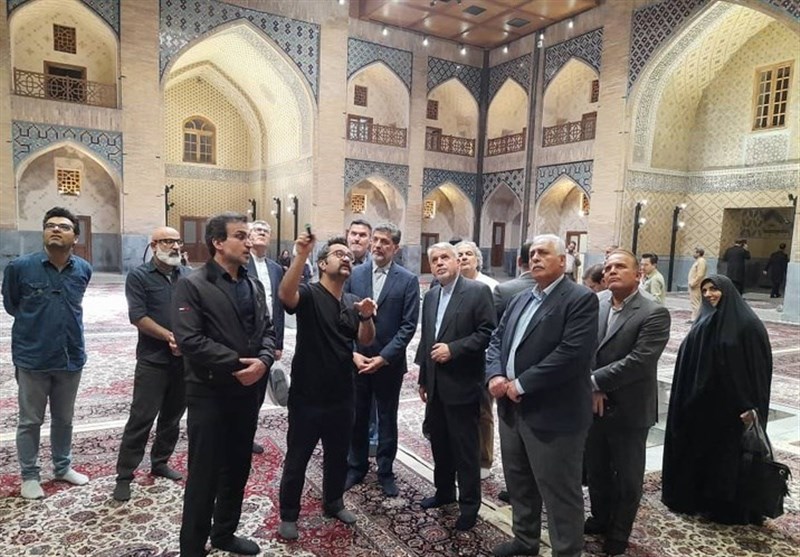 بازدید صالحی‌امیری از مدارس تاریخی حرم مطهر رضوی