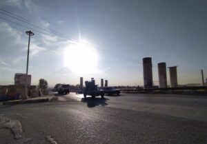 بهسازی جاده امین‌آباد ـ غنی‌آباد آغاز شد
