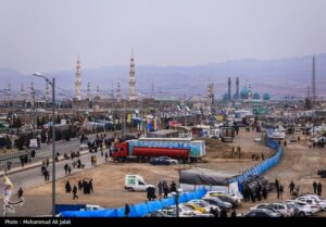 تمهیدات ویژه برای خدمت‌رسانی در مسیر اجتماع «أنا علی العهد»