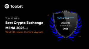 توبیت برنده بهترین صرافی منطقه منا ۲۰۲۵ در World Business Outlook شد