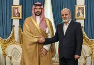 دیدار وزیر دفاع عربستان با دبیر شورای عالی امنیت ملی