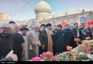 مرد انقلاب و محراب شهرری در حرم عبدالعظیم(ع) آرام گرفت