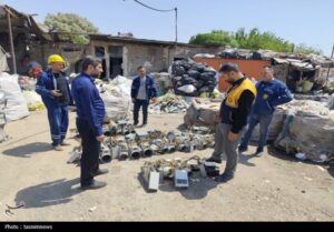 کشف ۳۷ ماینر در مرکز تفکیک زباله غیرمجاز کهریزک