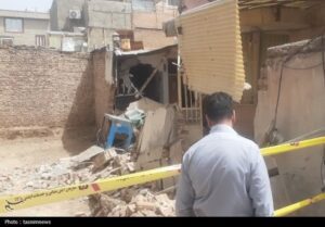 گودبرداری غیراصولی و آوار در بافت فرسوده نسیم‌شهر