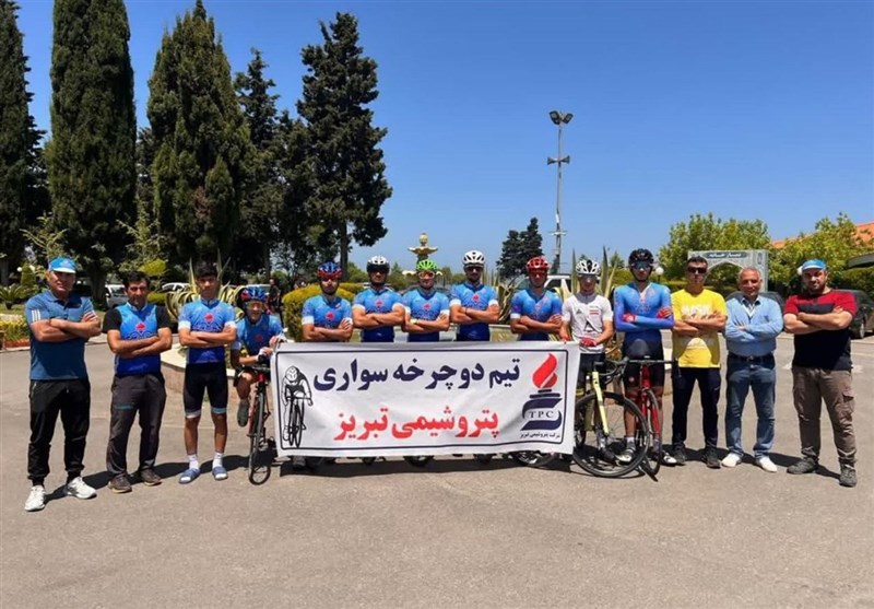 افتخارآفرینی مجدد تیم دوچرخه سواری پتروشیمی تبریز