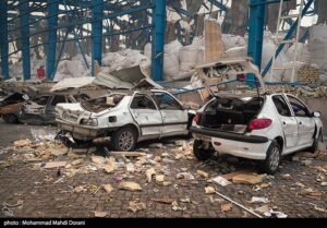 بلاتکلیفی ۱۴۸۲ خودرو فاقد بیمه بدنه در حادثه بندر شهید رجایی