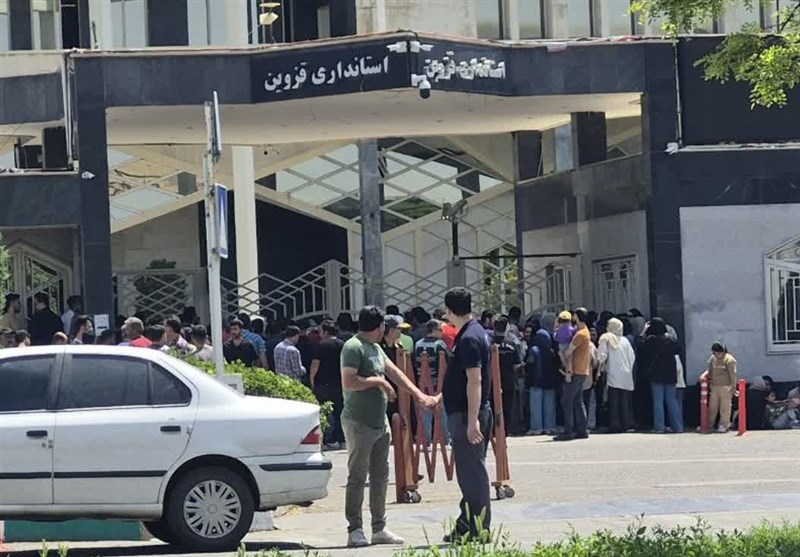 تجمع “مسکن ملی”ها این بار جلوی استانداری قزوین