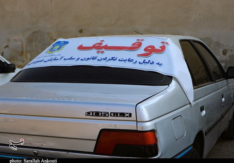 توقیف ۹۳ خودروی متخلف ‌در محورهای برون‌شهری ایلام