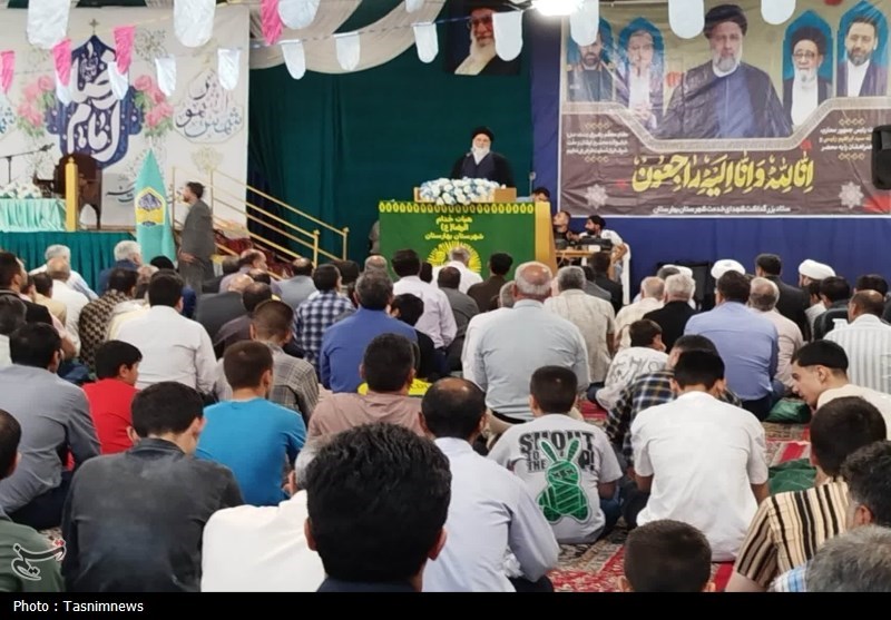 در پناه خورشید؛ نسیم‌شهر غرق در شور رضوی شد+عکس