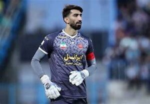 رقص جنجالی بیرانوند پس از قهرمانی تراکتور + فیلم