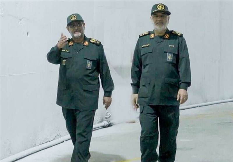 ‌رونمایی از آشیانه‌ پهپادی زیرزمینی نیروی دریایی سپاه+فیلم‌