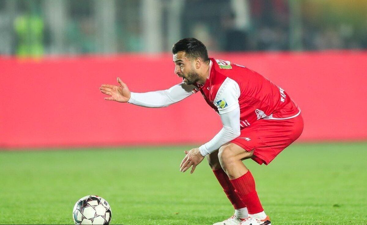 فریاد‌های سروش رفیعی بر سر بازیکن جوان پرسپولیس