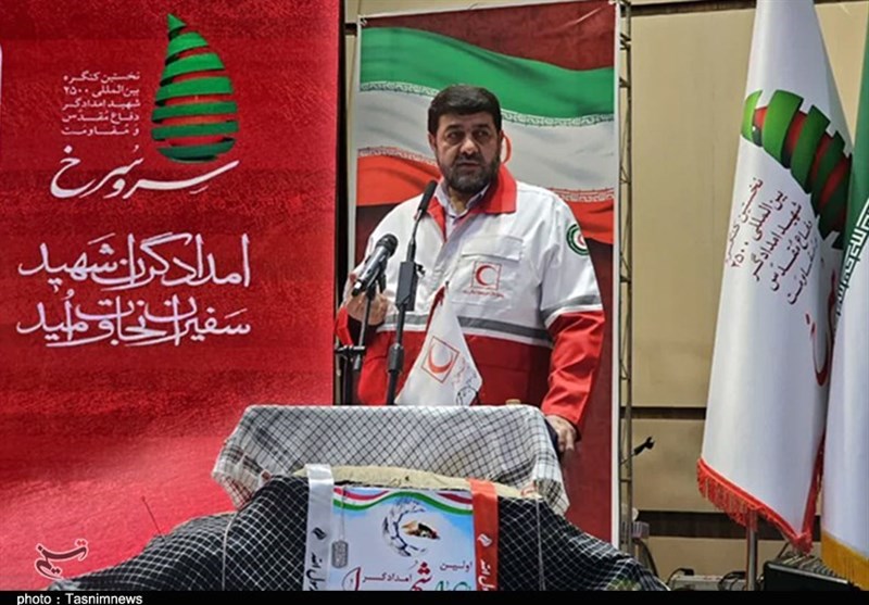 هلال احمر جان ۱۱۰۰ نفر را در انفجار بندر رجایی نجات داد