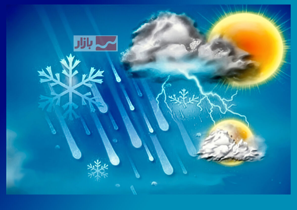 پیش‌بینی رگبار پراکنده و گرد و خاک برای برخی استان‌های کشور