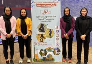 ۴ بانوی برتر اسکواش یزدکاپ به نیمه‌نهایی رسیدند