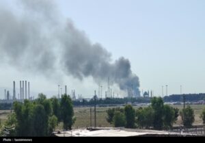 آخرین وضعیت حریق در مخازن پالایشگاه نفت تهران