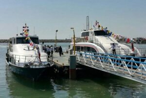 ترابری مسافران دریایی در بنادر قشم ۱۸.۴ درصد افزایش پیدا کرد