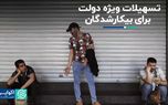 تسهیلات ویژه دولت برای بیکار شدگان