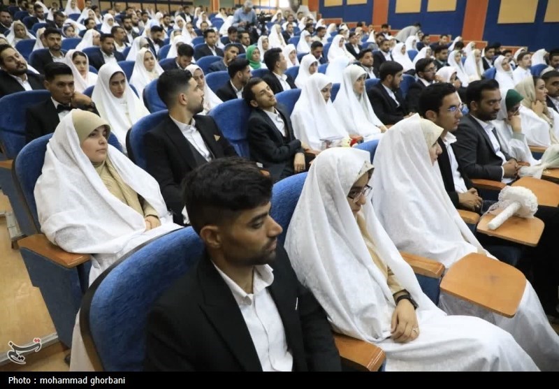 جشن ازدواج ۱۱۰ دانشجو در جشن وصال ۲