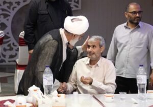 دیدار نماینده ولی‌فقیه در سپاه با خانواده‌های شهدای راسک