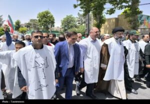 راهپیمایی مردمی سالگرد قیام ۱۵ خرداد پیشوا به روایت تصویر