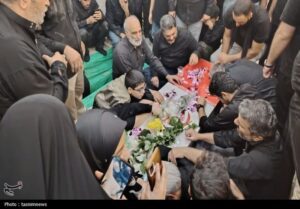 سردار شهید شانه‌ای در آستان حضرت عبدالعظیم(ع) به خاک سپرده شد